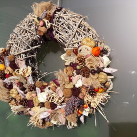 Türkranz in Brombeer und Senf