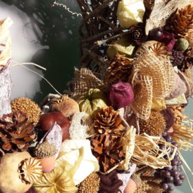 Türkranz in Brombeer und Senf