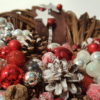 Adventskranz-Tuerkranz