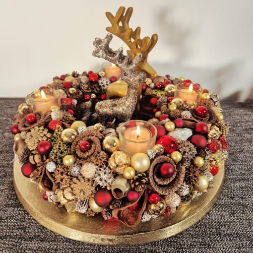 Der Weihnachtsklassiker in rot und gold